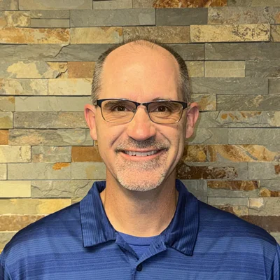 A headshot photo of Dr. Steven Vanek