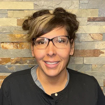 A headshot photo of dental assistant Sherri